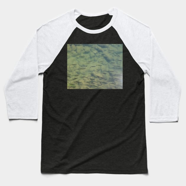 River Fish Baseball T-Shirt by HFGJewels